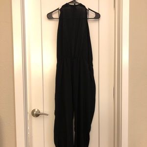Black Halter Jumpsuit
